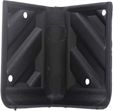 MIYAKO 3 inches Cabinet Speaker Corners Protector - Stackable Heavy Duty ABS Plastic Box Protector Universal Fit for any Type or Size Unit Ideal for Protection of your Valuable Item Set of 8 (21-803)