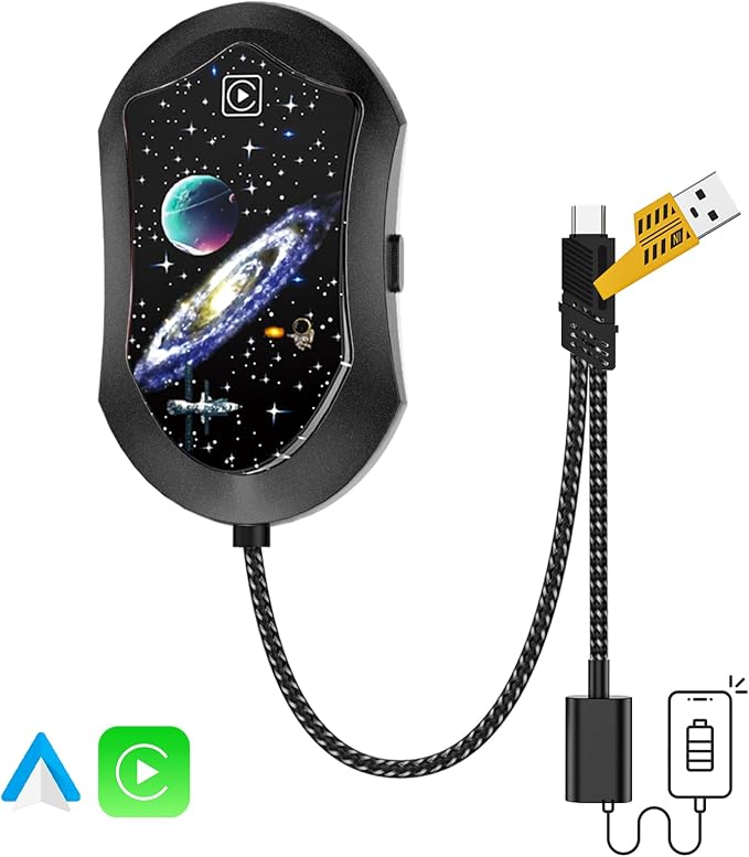 Adaptador Android Auto & CarPlay inalámbrico, plug and play miniatura 9