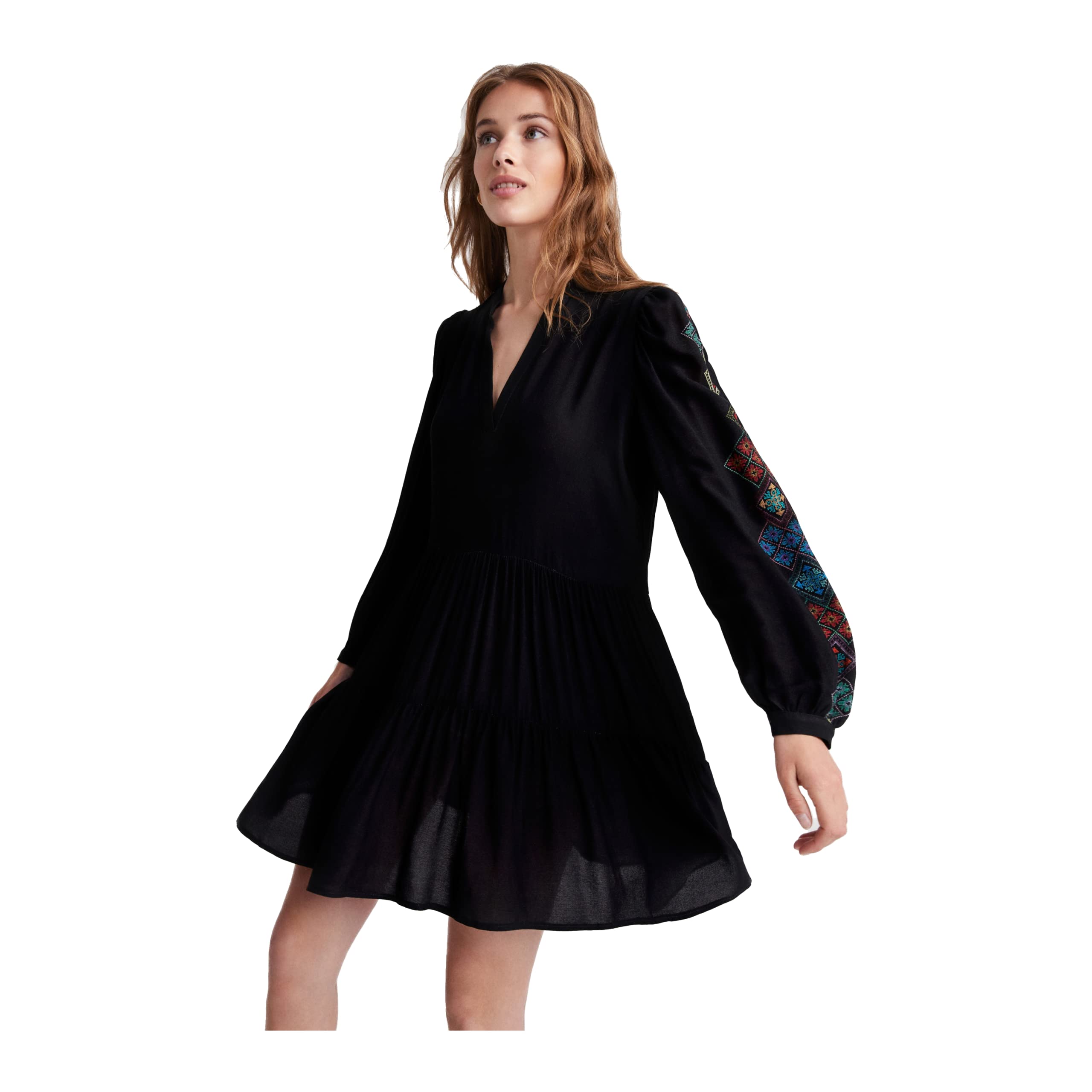 Desigual Calendula Dress 22SWVW49 SS22 New Season Black
