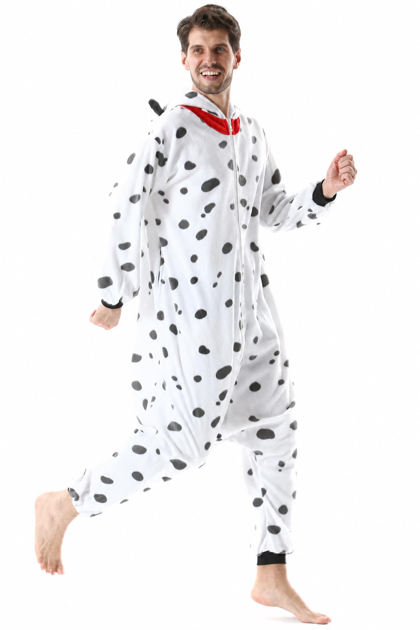 DarkCom Unisex Adulto Cosplay Animale Onesie Halloween Carnevale Costume per Uomo Donna