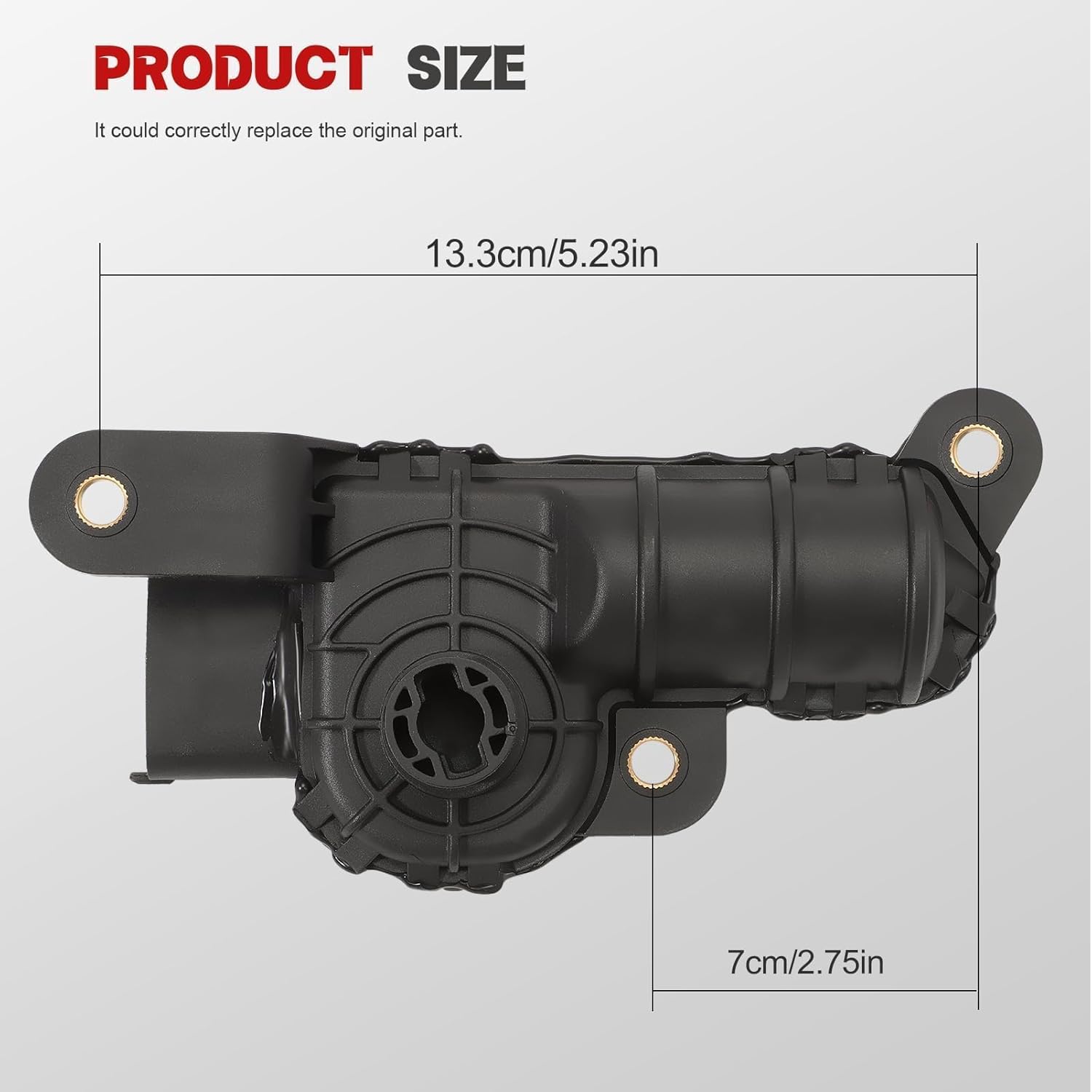 911-939 Engine Intake Manifold Runner Control Valve for Forte Koup, Forte 2010-2013, Forte5 2012-2013, Engine VCM Control Solenoid Replace OE 28323-2G200, 28323-2G400
