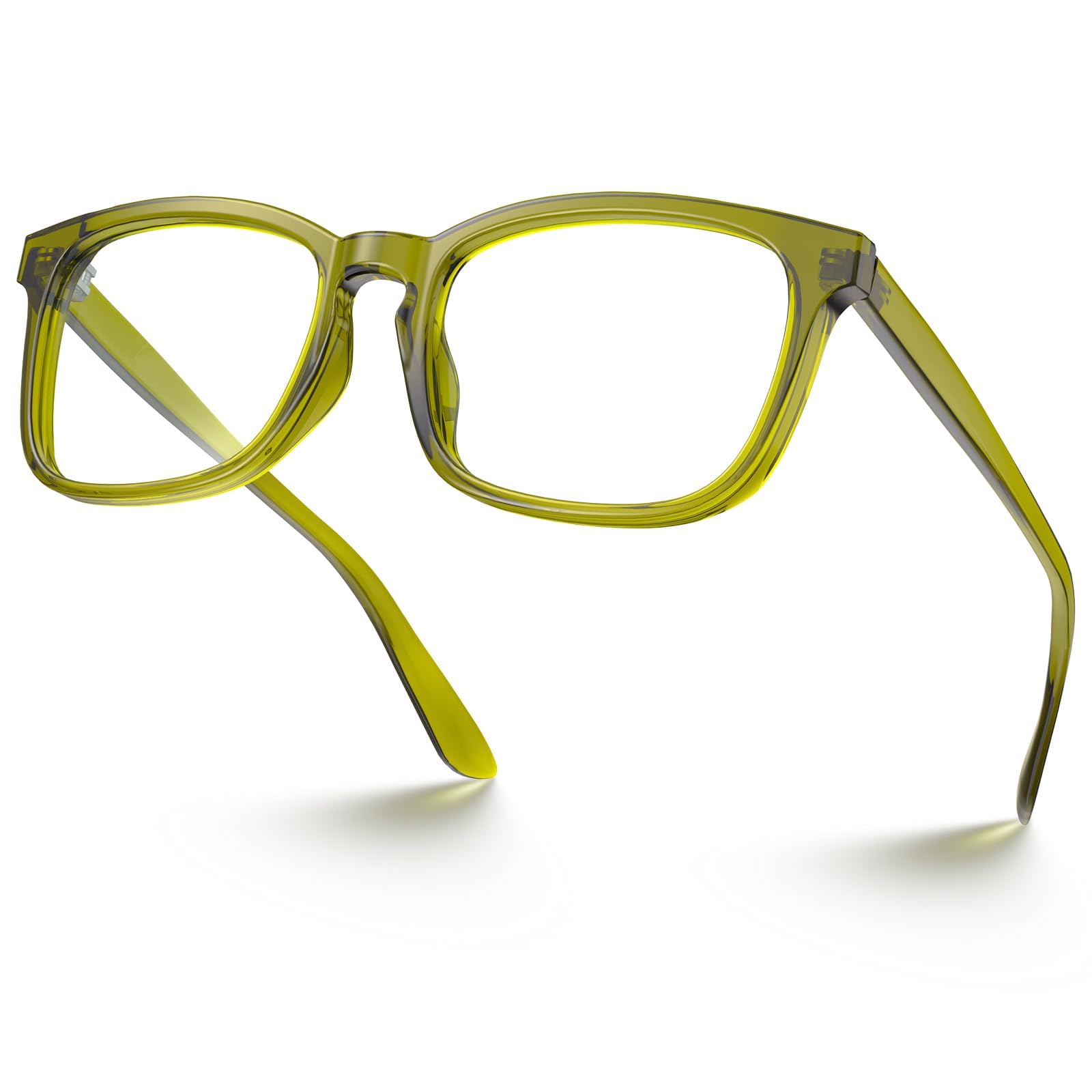 VISOONE Montana - Gafas cuadradas con bloqueo de luz azul antirreflejos para computadora para juegos de mujeres y hombres