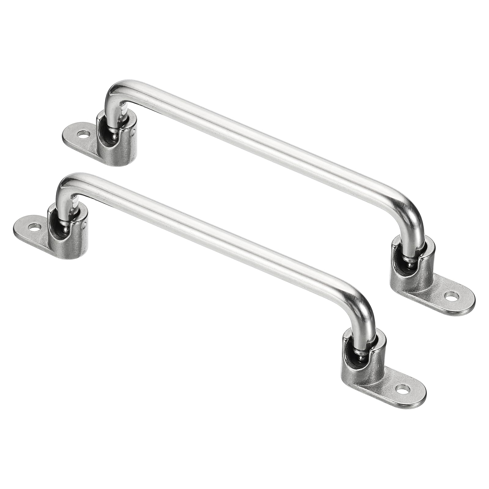 Quarkzman 2Pcs poignée rabattable acier inoxydable 304 pour boîte de distribution