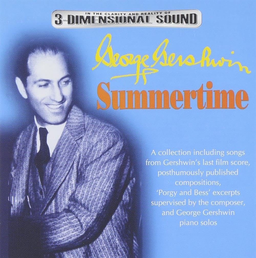 AMSC641 Various Artists George Gershwin Summertime CD UK Avid 1998 AMSC641