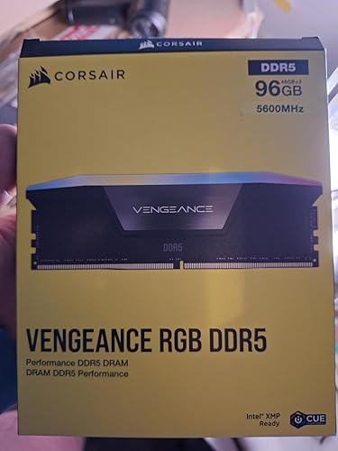 Amazon.in: Buy CORSAIR Vengeance RGB DDR5 RAM 96GB (2x48GB