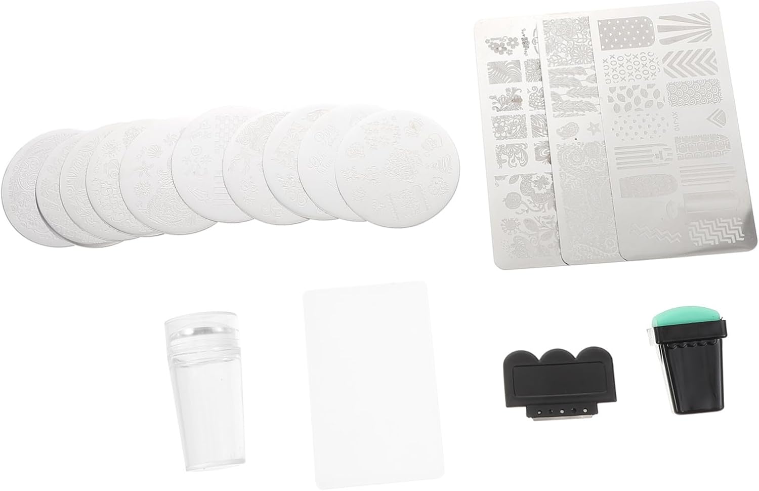 1 Set Nail Plate Kits Nails Kits Stainless Steel Set Stamping Supplies Stamping Kit Stamping Nail Polish Set Nail Printing Template Manicure Steel Plates Toolkit Nail Art Plates Animals 1 Set Nail Plate Kits Nails Kits Stainless Steel Set Stamping Supplies Stamping Kit Stamping Nail Polish Set Nail Printing Template Manicure Steel Plates Toolkit Nail Art Plates Animals