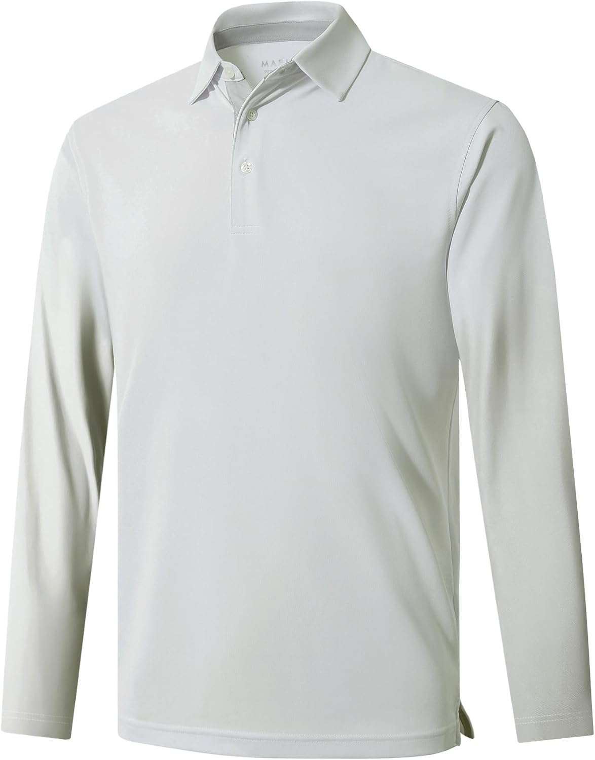 Mens Golf Shirt Short and Long Sleeve Moisture Wicking Dry Fit Performance Solid Casual Pique Golf Polo Shirts for Men