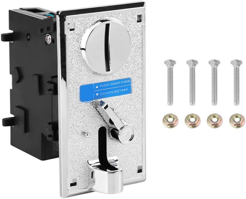 Hztyyier Coin Acceptor Advanced Electronic Cpu Coin Selector Acceptor Sorter For Vending Machine Accept Arcade Game Kit