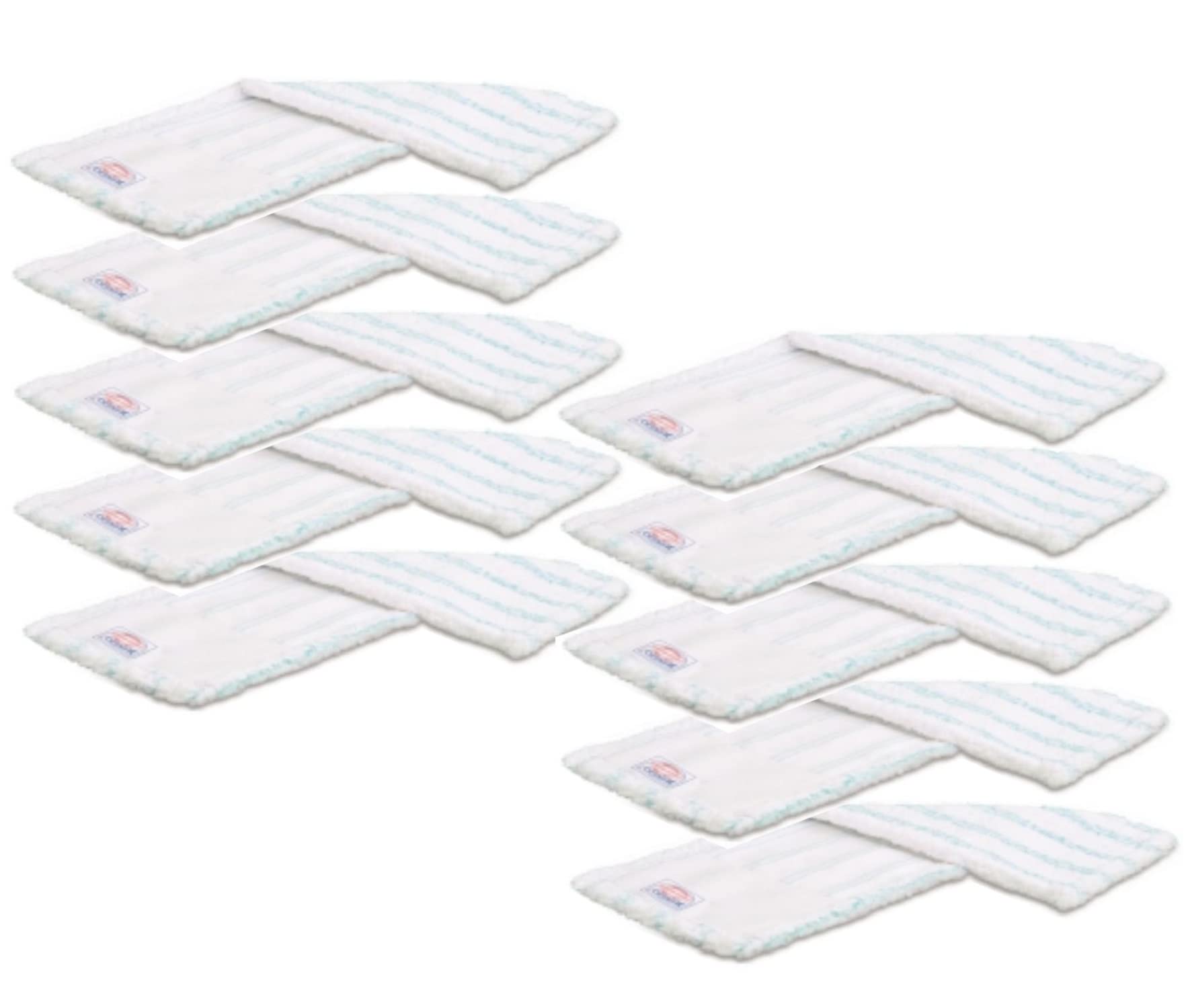 maxxi4you 10 x Premium Wischmopp Bodenwischer Mikrofaser 50 cm