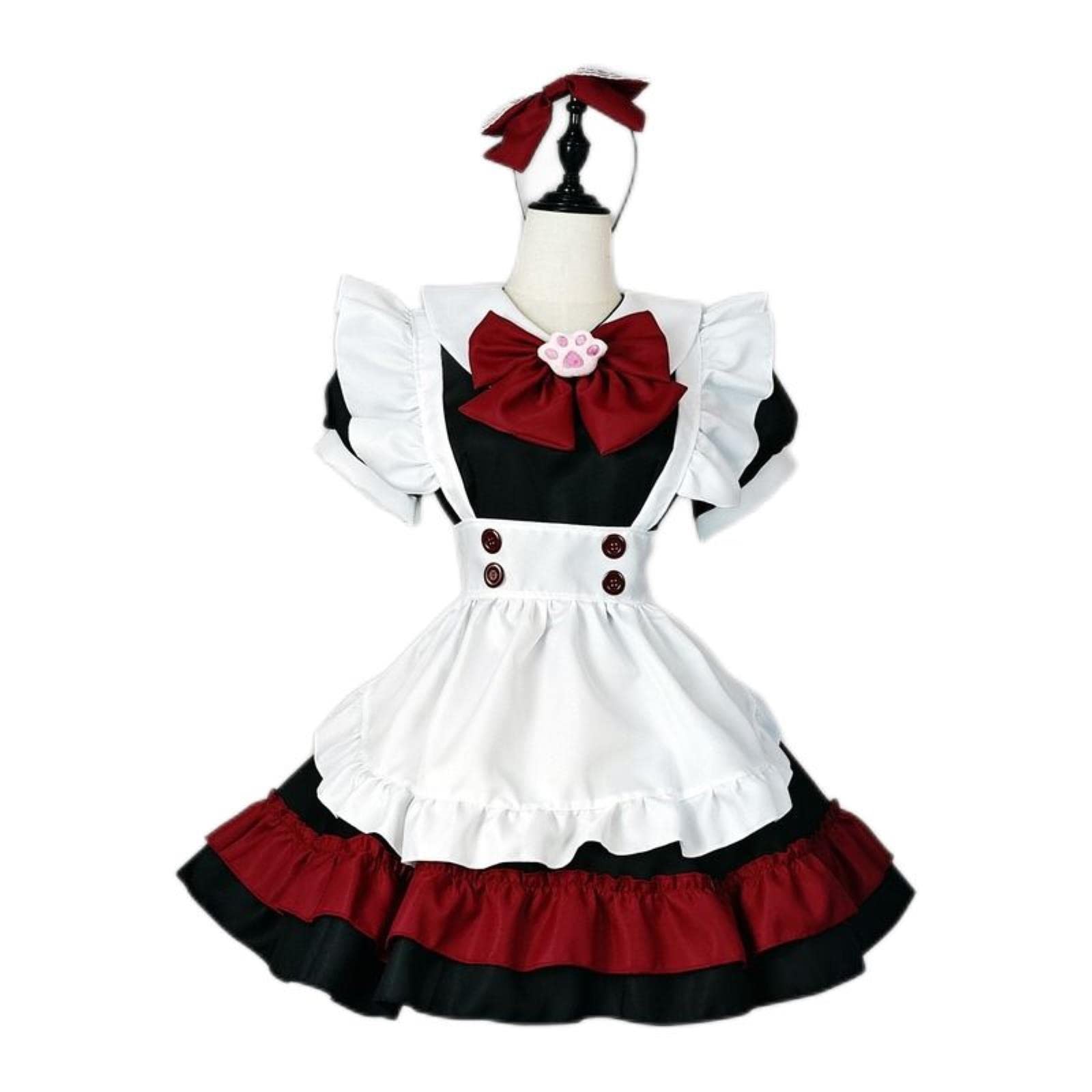 Lingerie sexy dress maid costumes cosplay soubrette pour Halloween