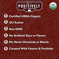 Vista 3 de Organic Positively Tea Company, Rooibos - Bolsas de té chai de chocolate, 20