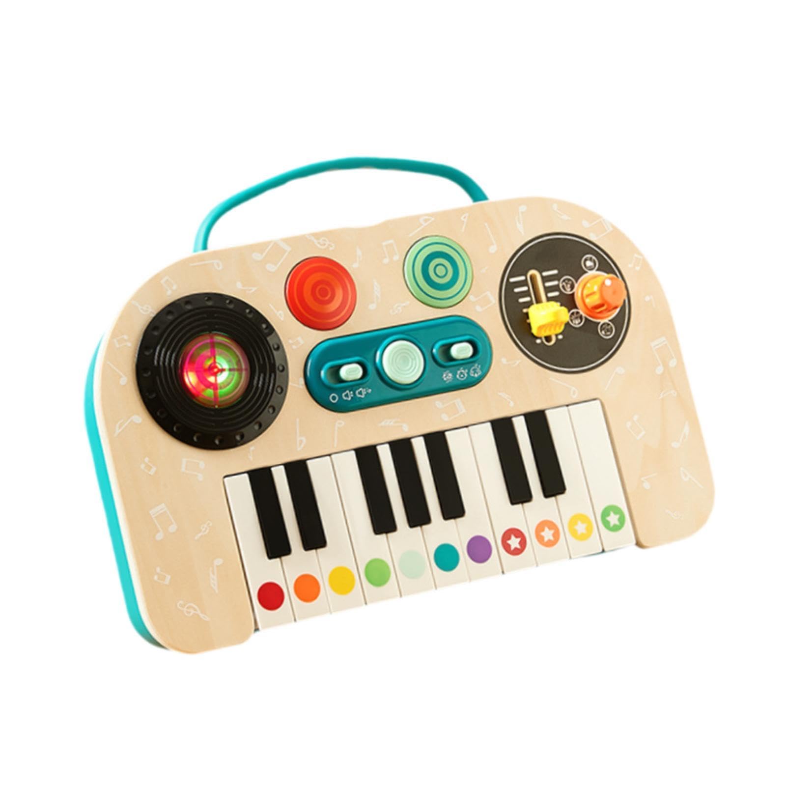 Sharplace Piano DJ Jouet Clavier Électronique Jouet Instrument de Musique Éducatif Multifonctionnel pour Bébés Garçons et Filles à partir de 6 Mois