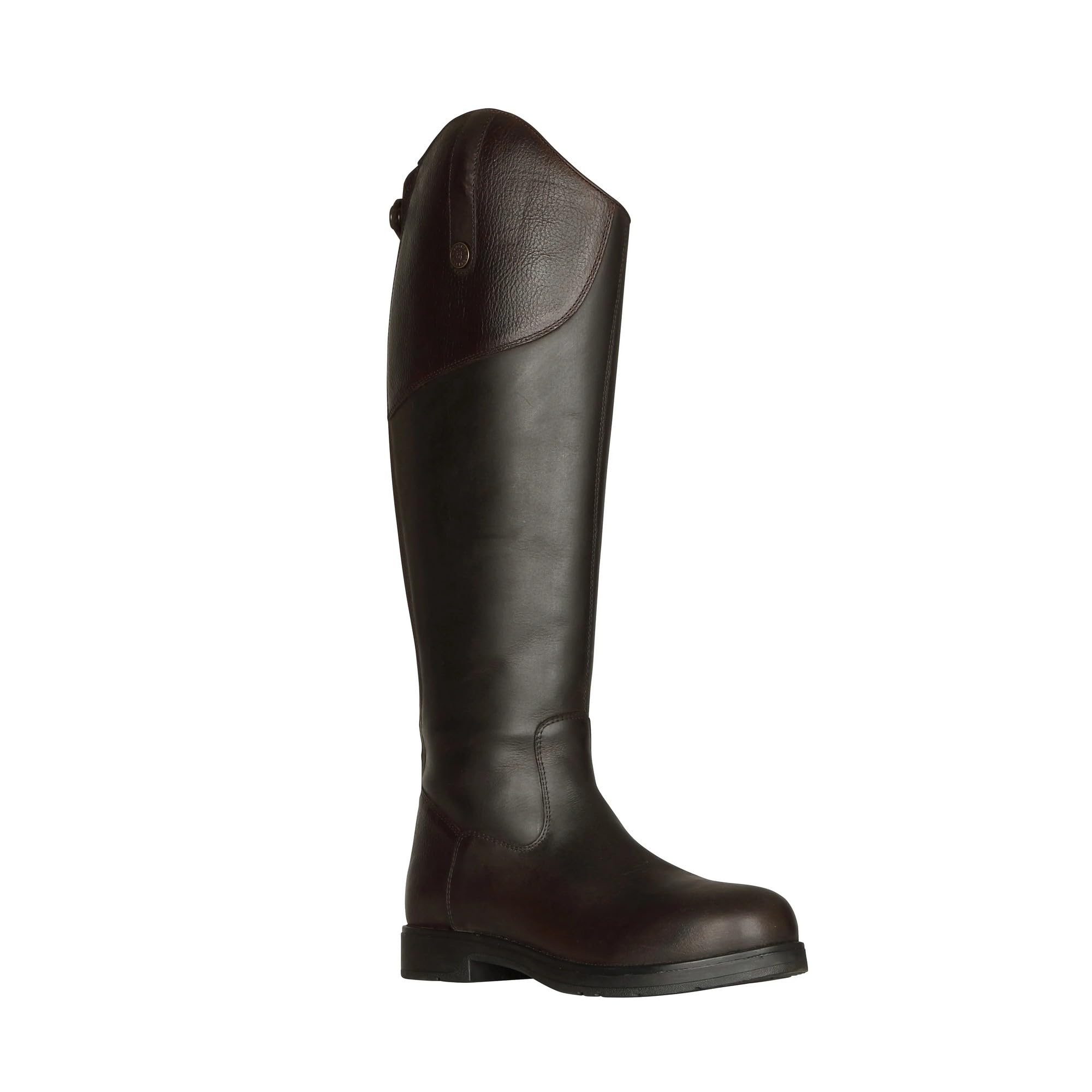 Moretta - Botas de Montar de Cuero Ventura Lite para Niños/Niñas (33 EU) (Marrón Oscuro)