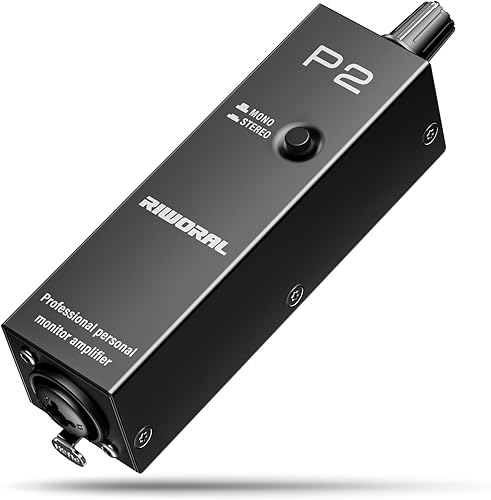 Miniatura 9 de Amplificador de auriculares de 4 canales con entrada de conector TRS de 0.138 in/0.250 in/ para DJ mezclador amplificador divisor con 8 puertos