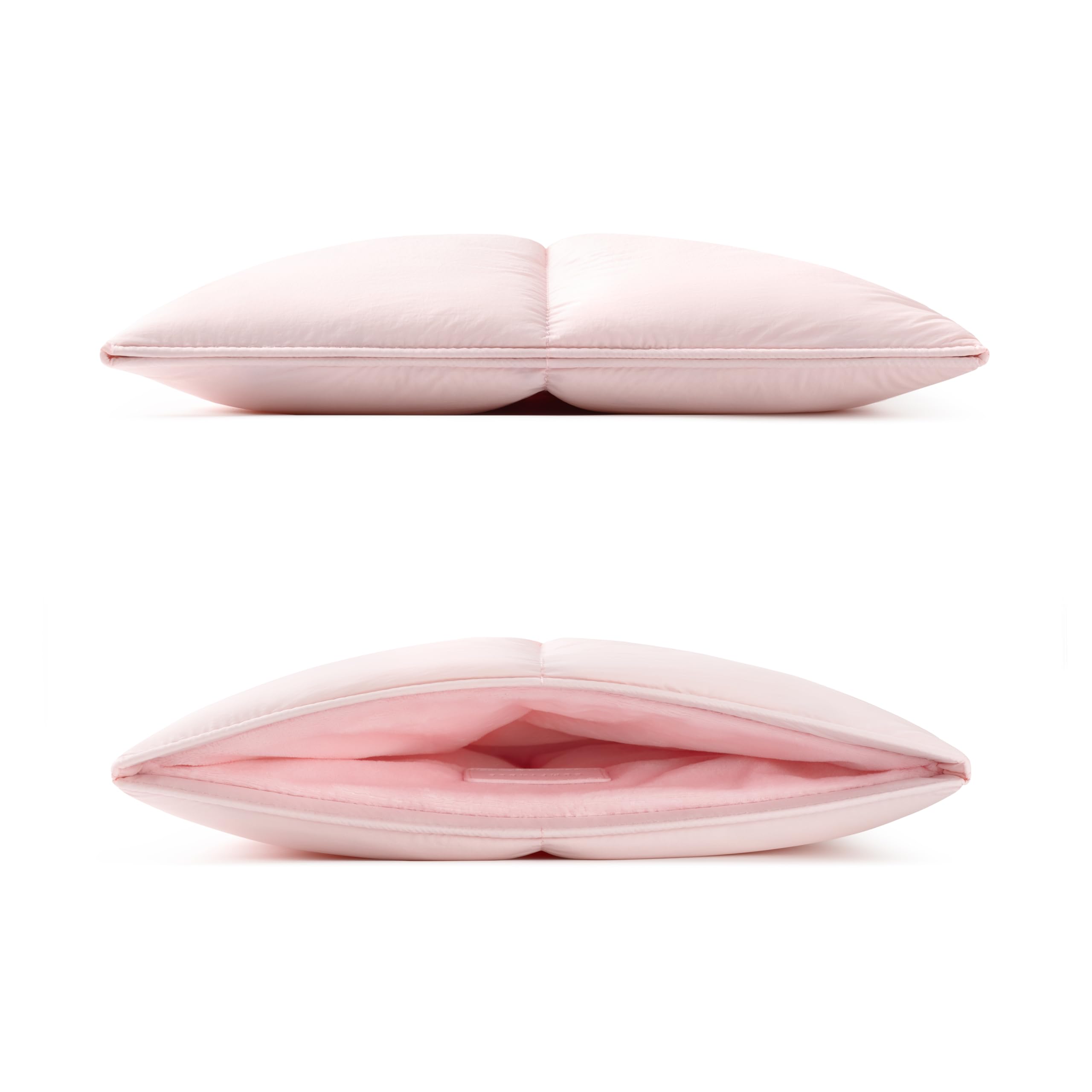 Comfyable Housse Ordinateur Portable 13-14 Pouces Compatible avec MacBook Air 13‘’ M5 2026 M4 M3 M2 M1 & MacBook Pro 14‘’ M5 Pro/Max, Fermeture Magnétique, Nylon, Rose Clair