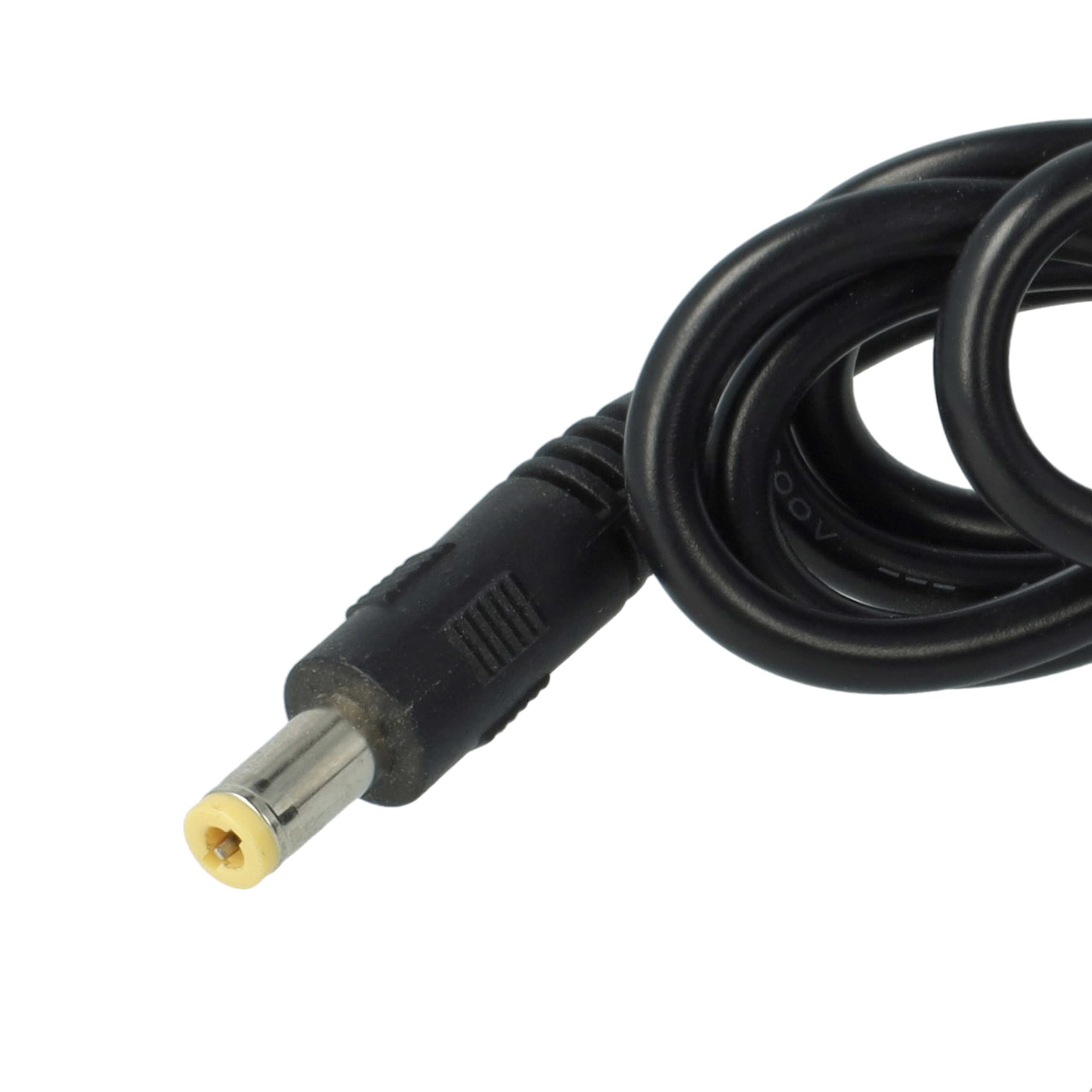 vhbw alimentatore compatibile con Line 6 POD Go, HD 300, HD 400, HD 500X, HD Bean, HD Serie pedale overdrive dispositivo per effetti musicali - 110 cm