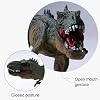 T-Rex Süper Gerçekçi Dinazor Trex Figür 30 Cm Kapanıp Açılabilen Ağız Hediye Oyuncak Dinozor, Çok Renkli