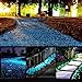 Glow Stones, Glowing in the Dark Pebbles 150pcs for Walkways, Window, Yard Grass, Driveway, Outdoor Decor DIY Decorative Gravel Stones, Fish Tank Decoration ( Blue)