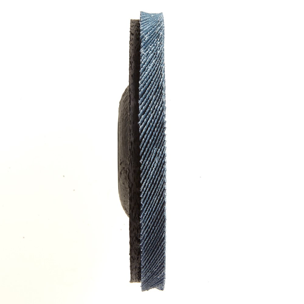 Mercer industrias 262040 Circonita Flap disco, alta densidad tipo 27, 4 – 1/2 "x 7/8", grano 40, 10 unidades, 262024