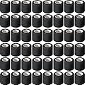 Treela 96 Pack Self Adhesive Bandage Wrap 2 Inch x 5 Yard Self Adherent Cohesive Bandages Elastic Athletic Sports Tape Breathable Wound Tape for Stretch Athletic Wrist Ankle(Black)