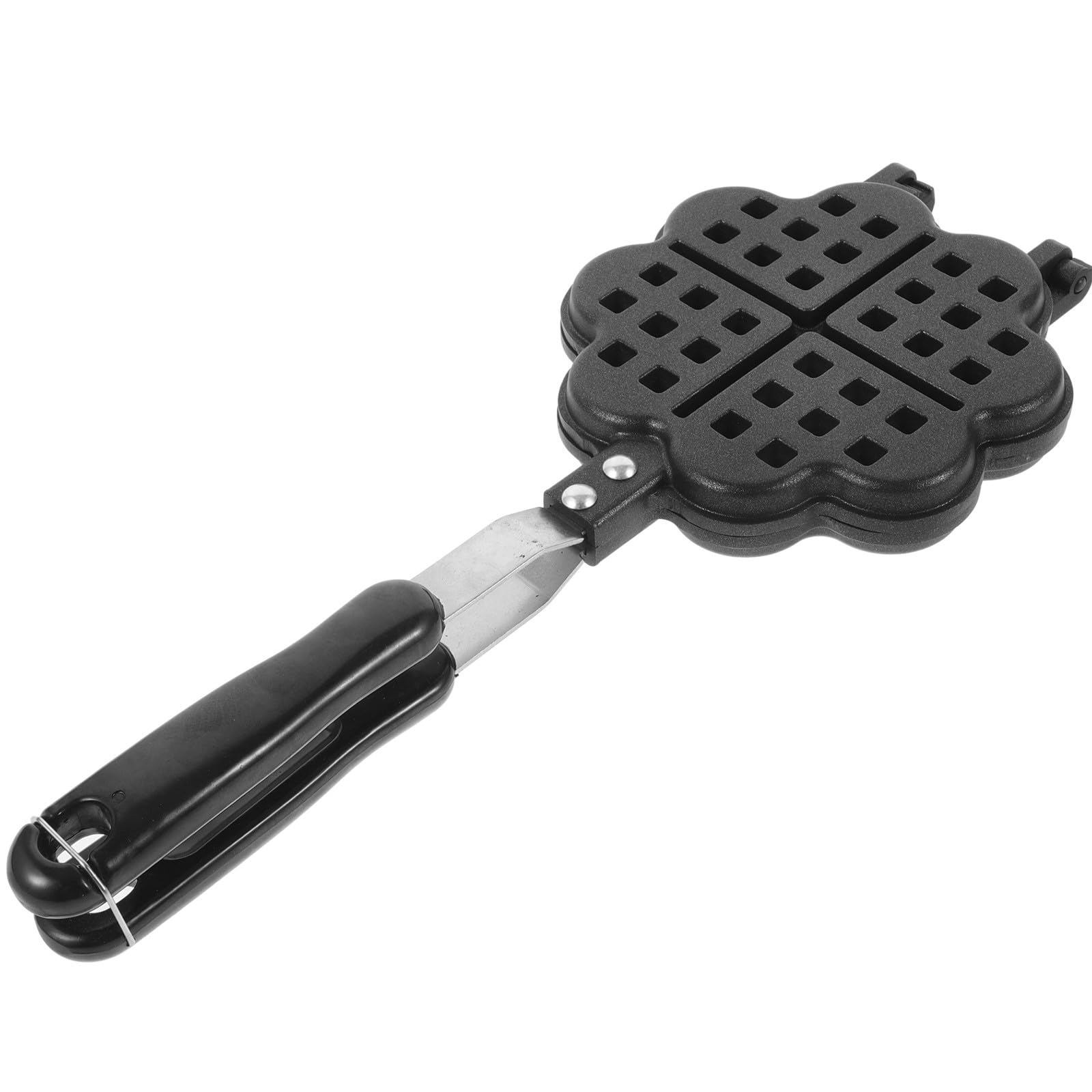 BESPORTBLE Macchina per Waffle Antiaderente Doppia Faccia Stampo per Torta e Waffle Resistente al Calore Utensile da Cucina Lavabile per Preparazioni Casalinghe di Pane e Dolci