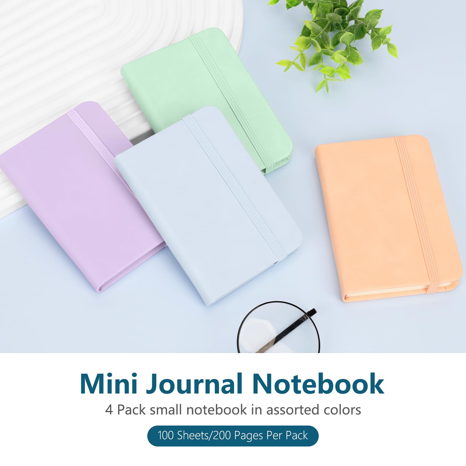 Amazon.co.jp: Skycase A7 メモ帳 ノートブック 4冊パック 200