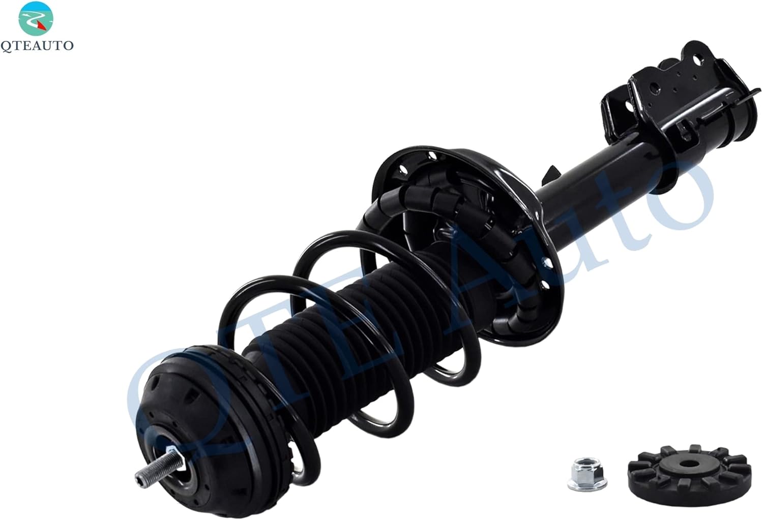 PM Auto Pair of 2 Front Left-Right Quick Complete Strut-Coil Spring Compatible With 2012-2016 Fiat 500 L4 Pop FWD