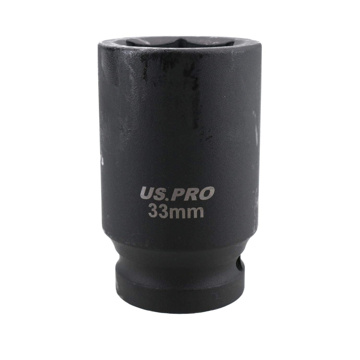 Ab Tools 33Mm Deep Impact Socket 3/4" Drive Single Hex 6 Point Chrome Vanadium Steel