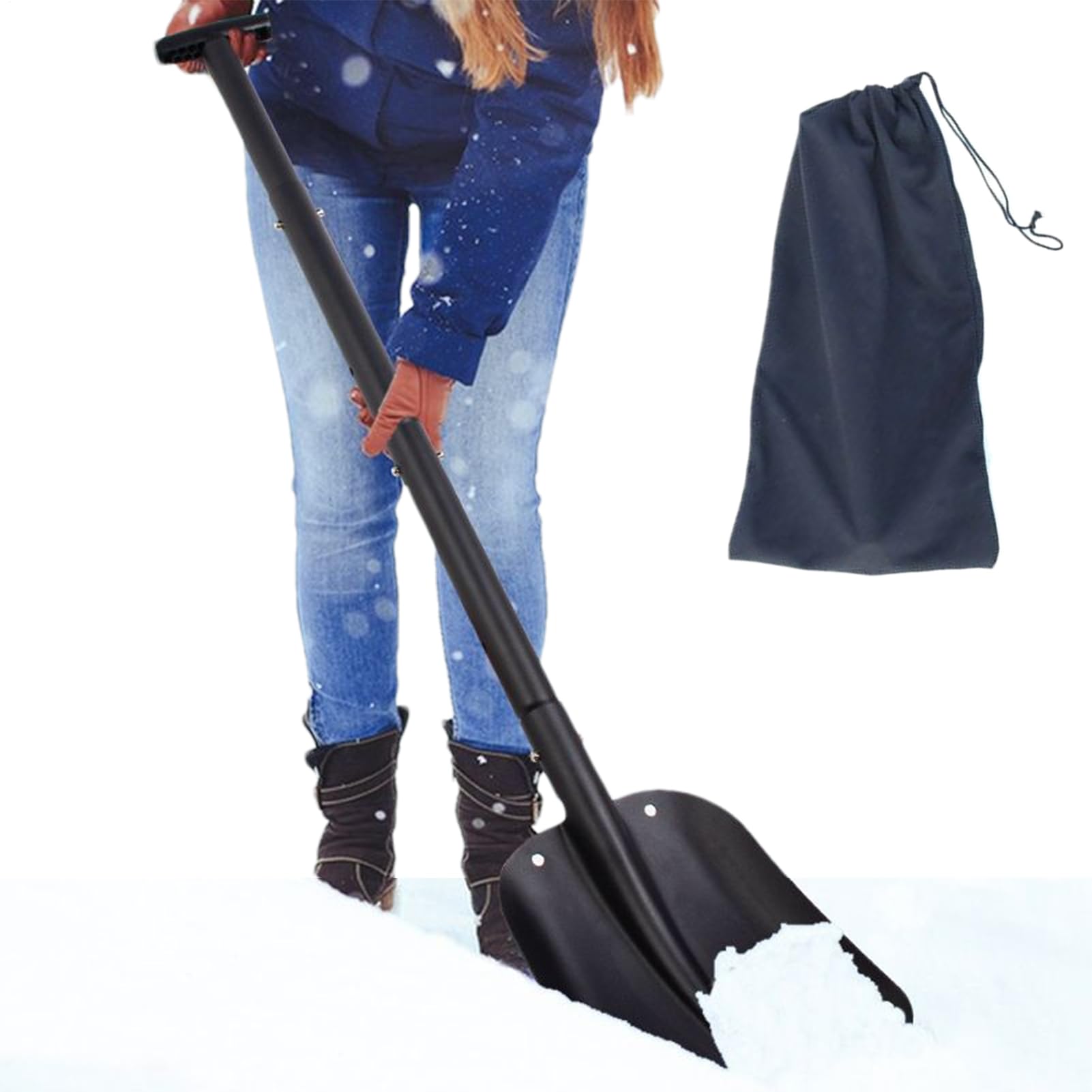 Pala Da Neve Per Auto Manico telescopico portatile antiscivolo
