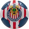 Voit Club Guadalajara Official Merchandise, Size 5 Soccer Ball, Machine-Stitched for Durability, Recreational Use, Perfect for Chivas Fans, Red, Blue & White Color, Ideal for Grass Surfaces, S100