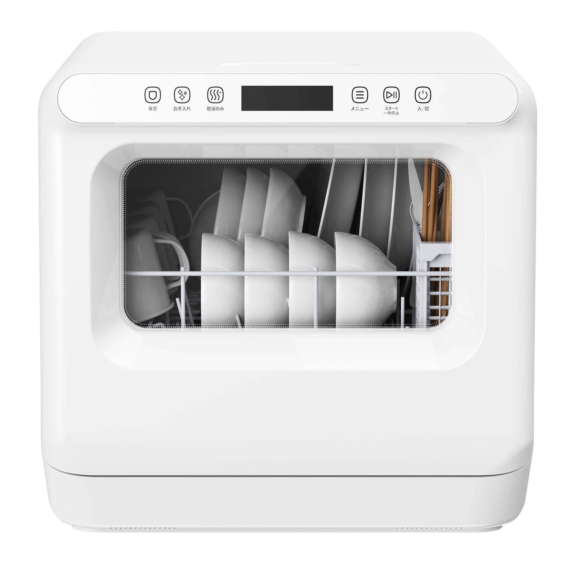 Amazon.co.jp: 食洗機 工事不要 1～3人用 家庭用 18点入り 食器洗い