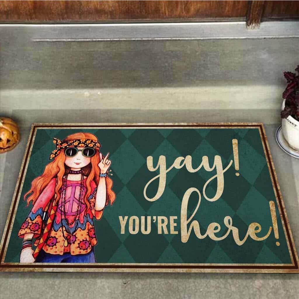 Paillasson exterieur entree tapis de sol de bienvenue original