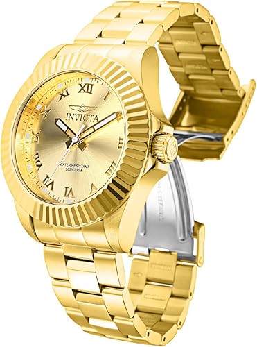 Miniatura 2 de Invicta 16739Pro Diver reloj dorado con pantalla analógica de cuarzo suizo para hombre