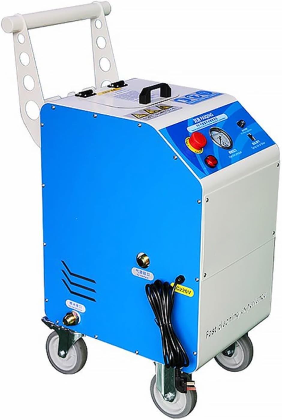 Advanced Structure Dry Ice Blasting Machine Stable Industrial Cleaner with Precision Gauge for Automotive Repair Surface Treatment and On Site Equipment Repair