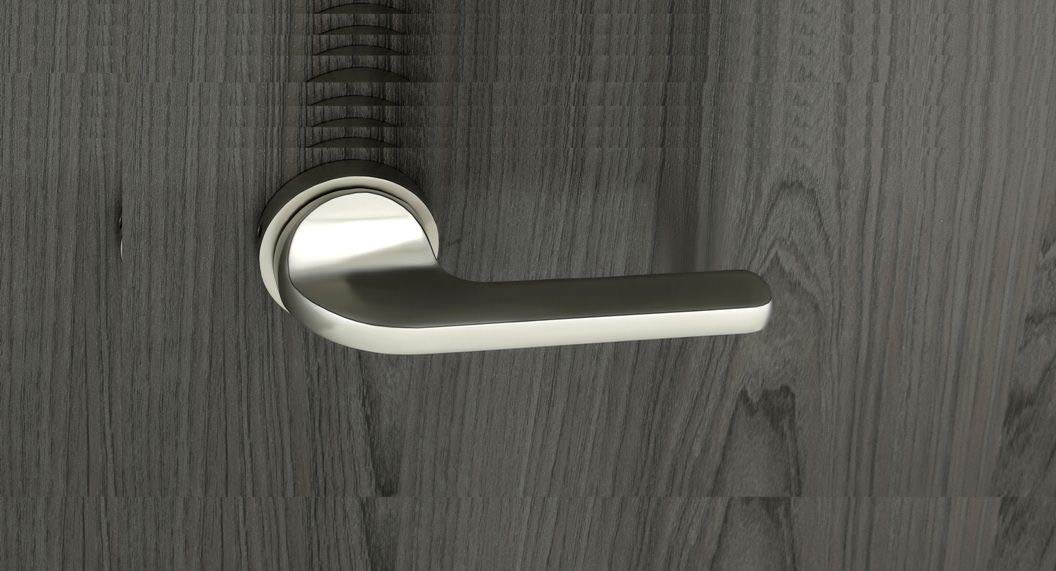 Knex, Rose Mortise Handle, Satin Finish, Zinc Alloy, K-3089 RBWL