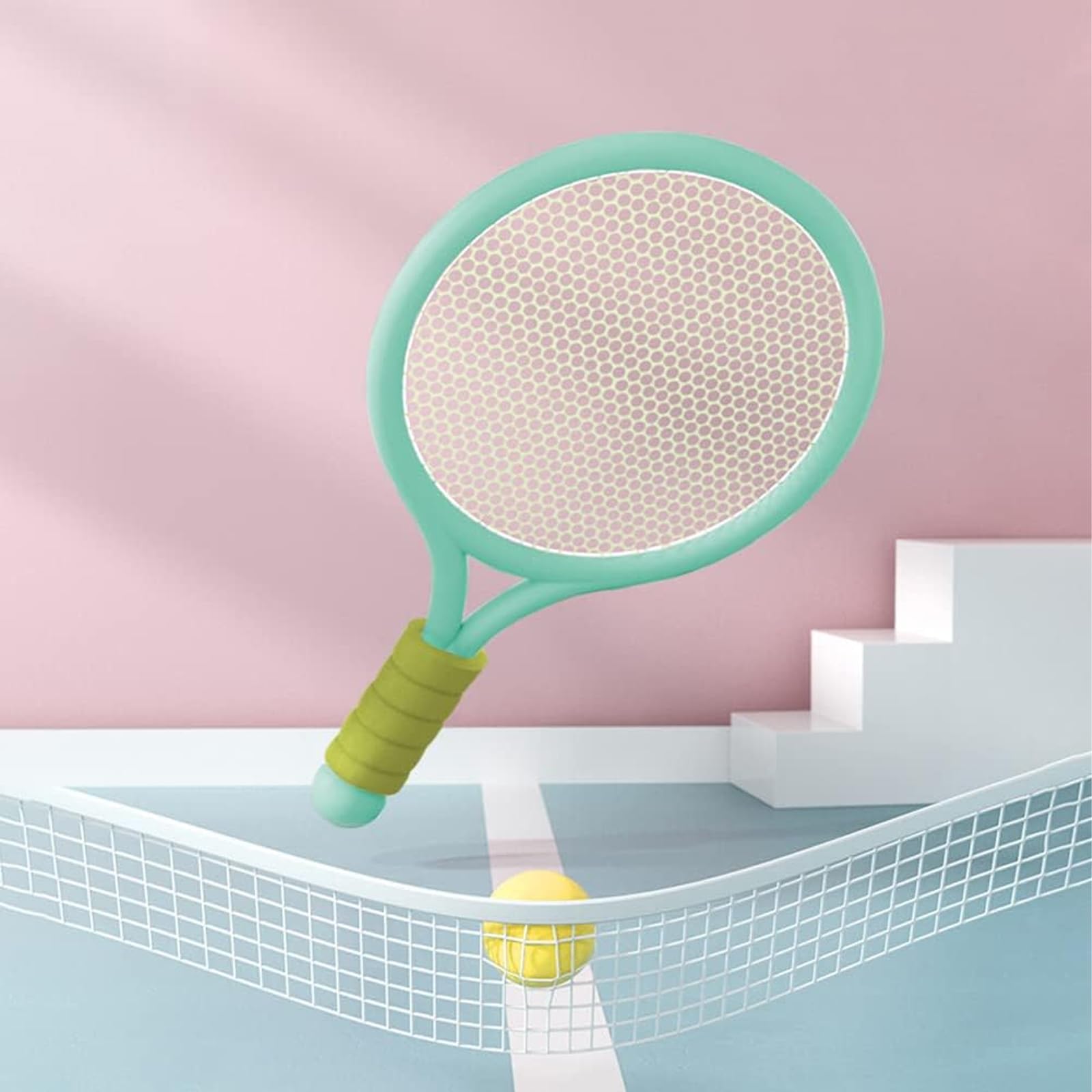 Ensemble De Raquettes De Tennis/badminton Pour Tout-petits - Développe La Motricité, Léger Et Adapté Aux Petites Mains