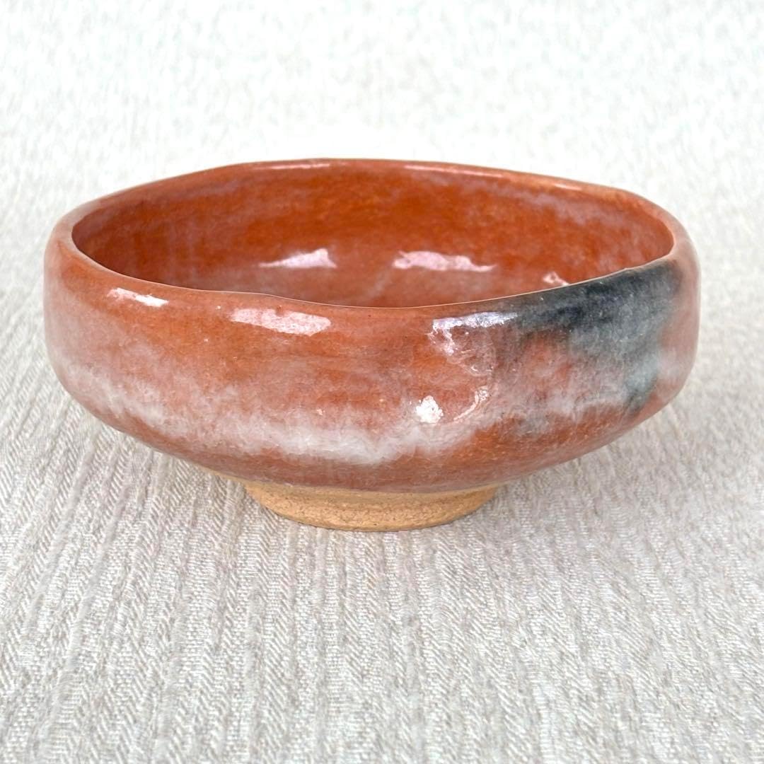 茶道具　備前焼文琳茶入　木村陶峰作 木村陶峰作 備前焼 肩衡 茶入 共箱 略歴付 仕服付 茶道具 - メルカリ