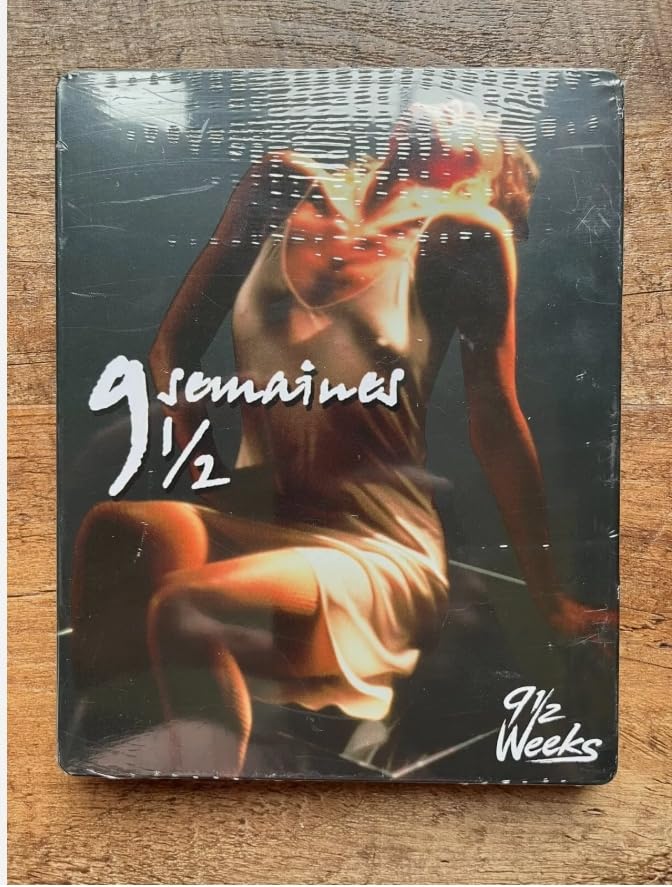 9 1/2 Weeks (Original Uncut Version) [Blu-ray Steelbook] French Import. Region Free.