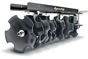 Agri-Fab 45-0266 Ground-Engaging Attachment Sleeve Hitch Disc Cultivator For Tiller Attachment For Lawn Mower