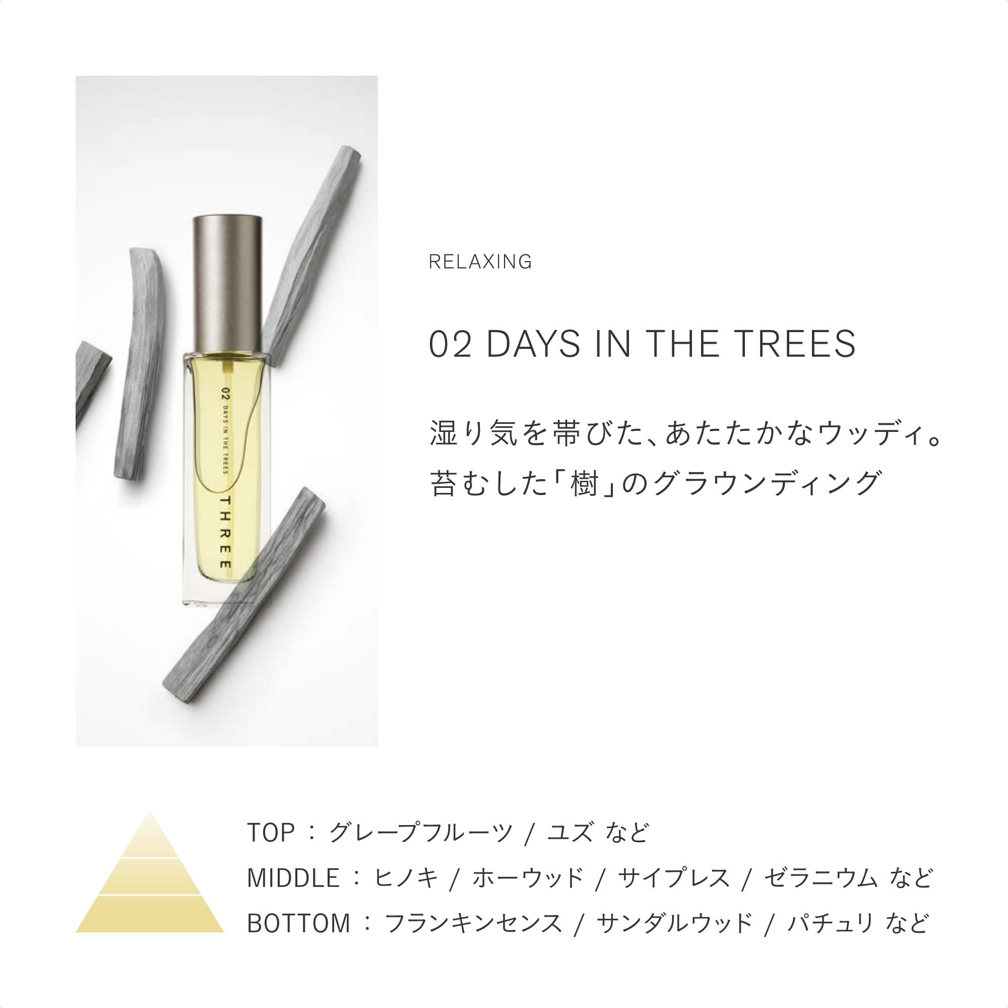 Amazon | THREE(スリー) [オードトワレ] エッセンシャルセンツR 02