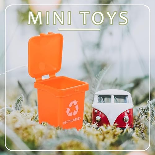 Miniatura 4 de 20 piezas de mini basureros de juguetes para niños, cubos de basura para niños, juguetes para niños, vehículos para niños, juguetes para niños