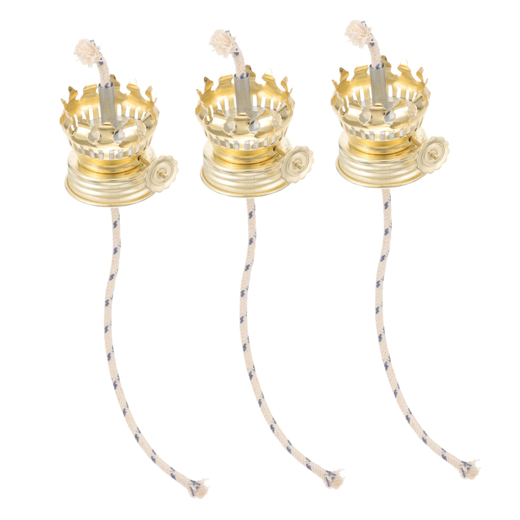GAROZATION 3pcs Kerosene Lamp Control Flame Adjust Tool for Home Kerosene Lamps Vintage Style Accessories for Projects Easy Installation Design for Use