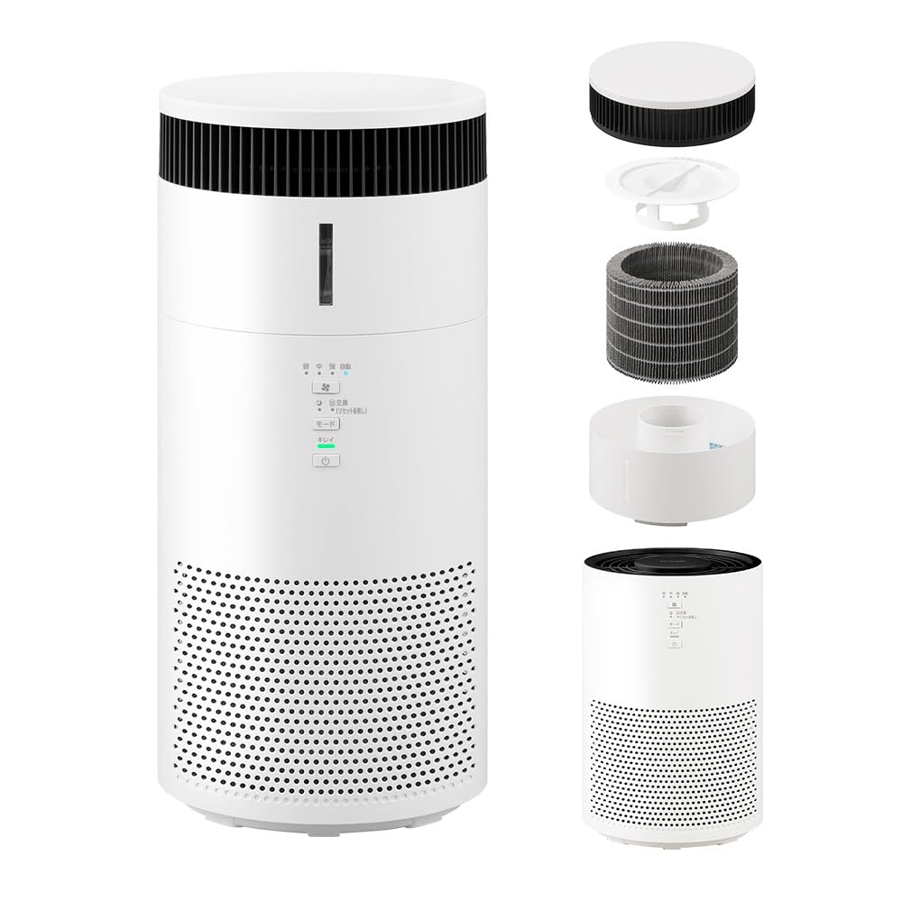 アイリスオーヤマ 空気清浄機 加湿機能付き 10畳 加湿空気清浄機 加湿器 気化式 清潔 丸洗い 上から給水 消臭 除菌 脱臭 ホコリ 花粉 集 Amazon.co.jp: アイリスオーヤマ 空気清浄機 加湿機能付き 10畳 加湿