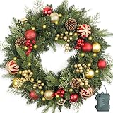 Christmas Wreath Pre-lit...image