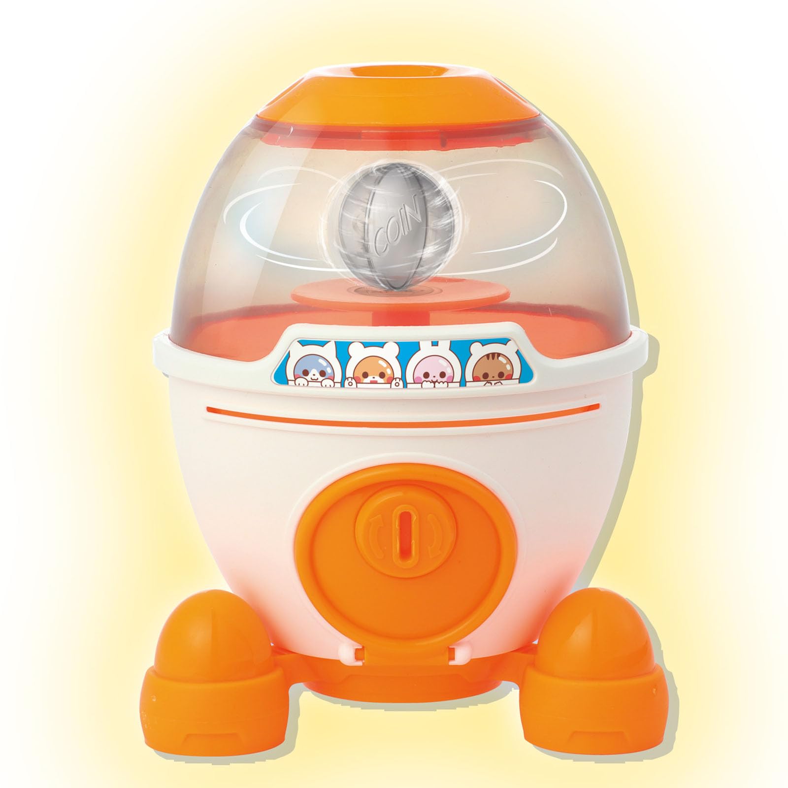 Amazon | アーテック おもちゃ 貯金箱 ロケットちょきんばこ オレンジ
