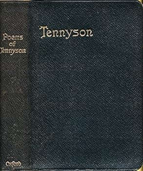 Leather Bound Poems Of Tennyson. Oxford Edition. Book