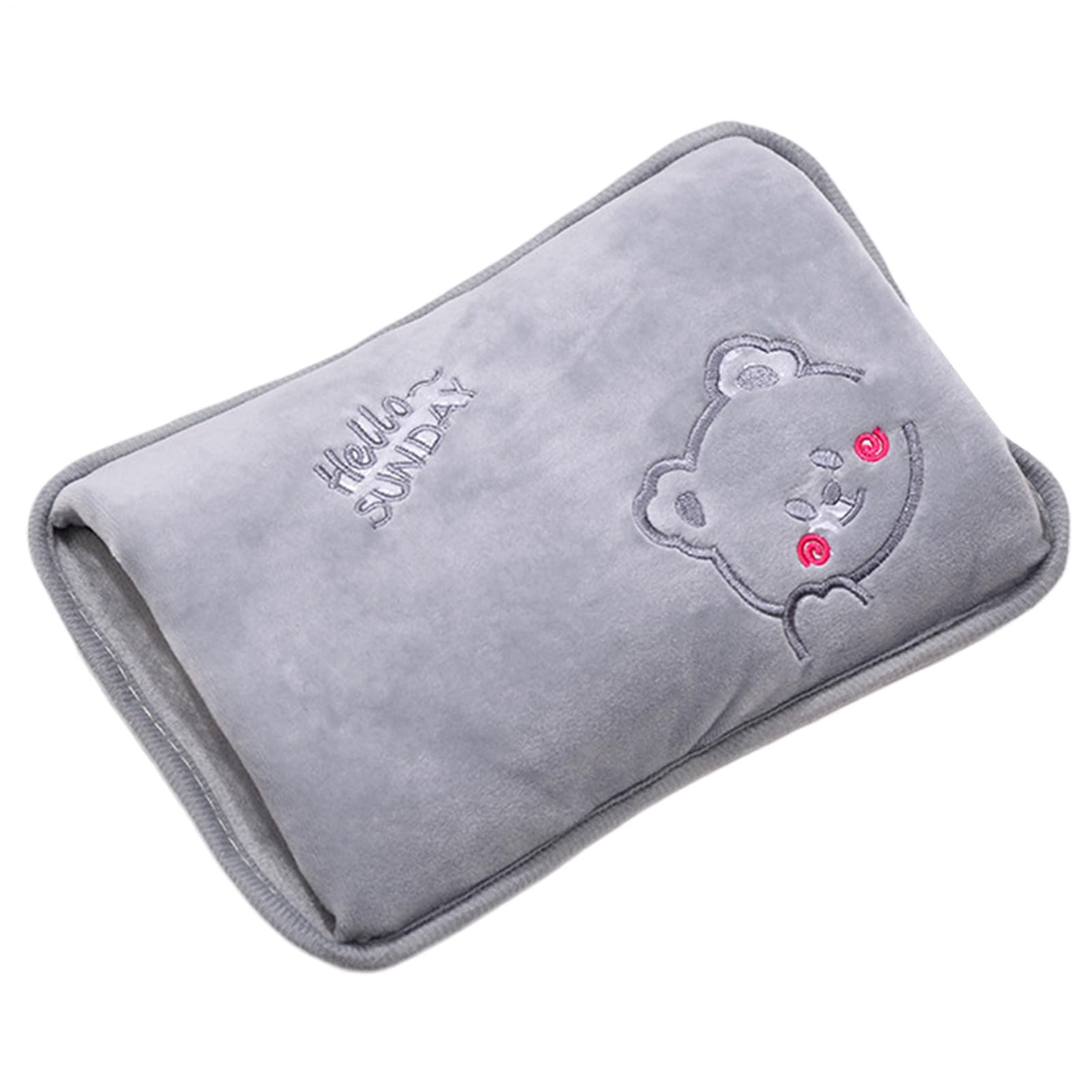 Rechargeable Electric Hot Water Bag, Rechargeable Electric Hand Warmer, Hot Water Bottle with Soft Cover, Leak-Proof Hand Warmer