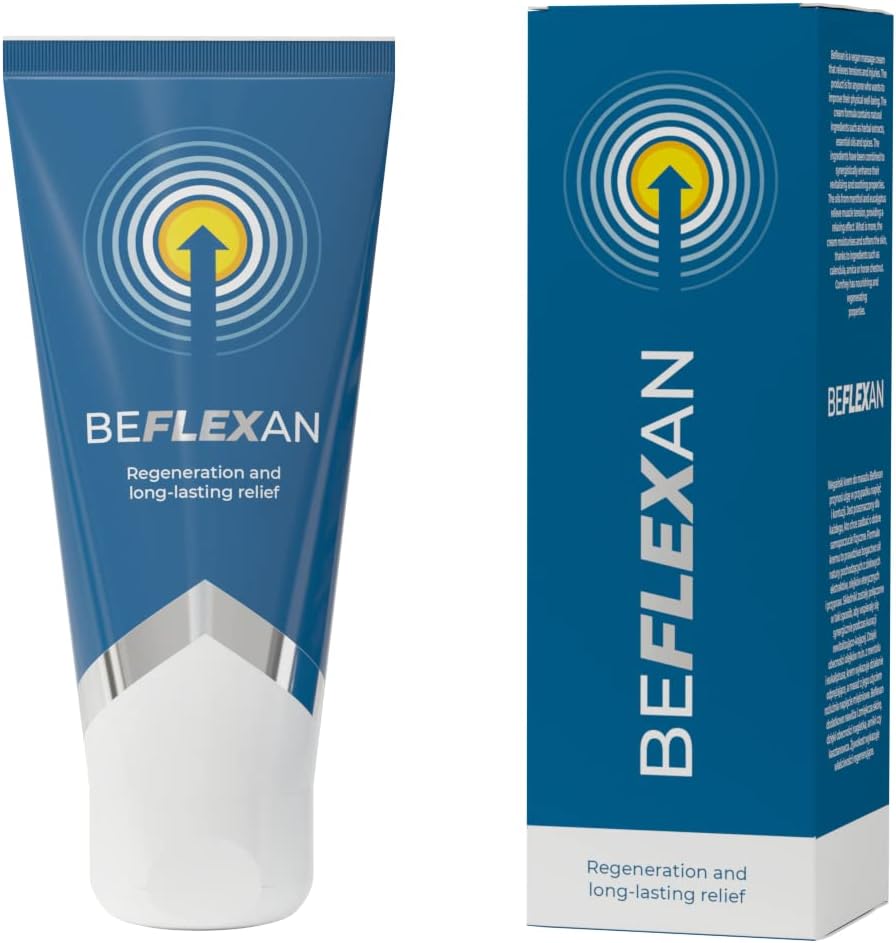 ☑️BEFLEXAN - crema dolores musculares y articulaciones, Hinchazón de las articulaciones, Articulaciones saludables y fuertes, Elimina dolor, hinchazón, inflamación en las articulaciones (100g)