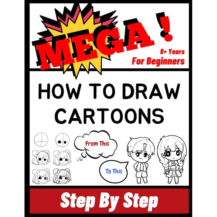 Buy How To Draw Cartoons How To Create Cartoons for Beginners, How To