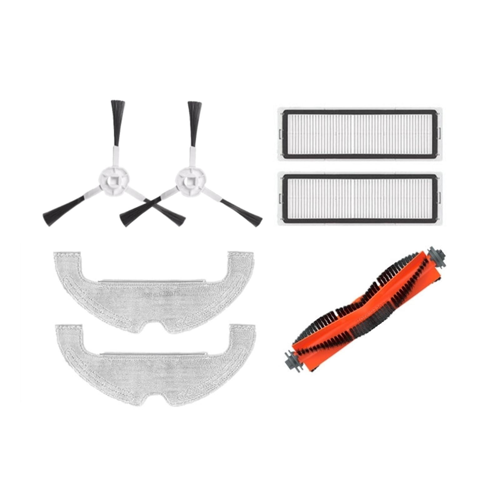 Aihdbcl D10 Plus Parts Compatible For Dreame， D10 Plus Mop Cloth Side Brush Main Brush